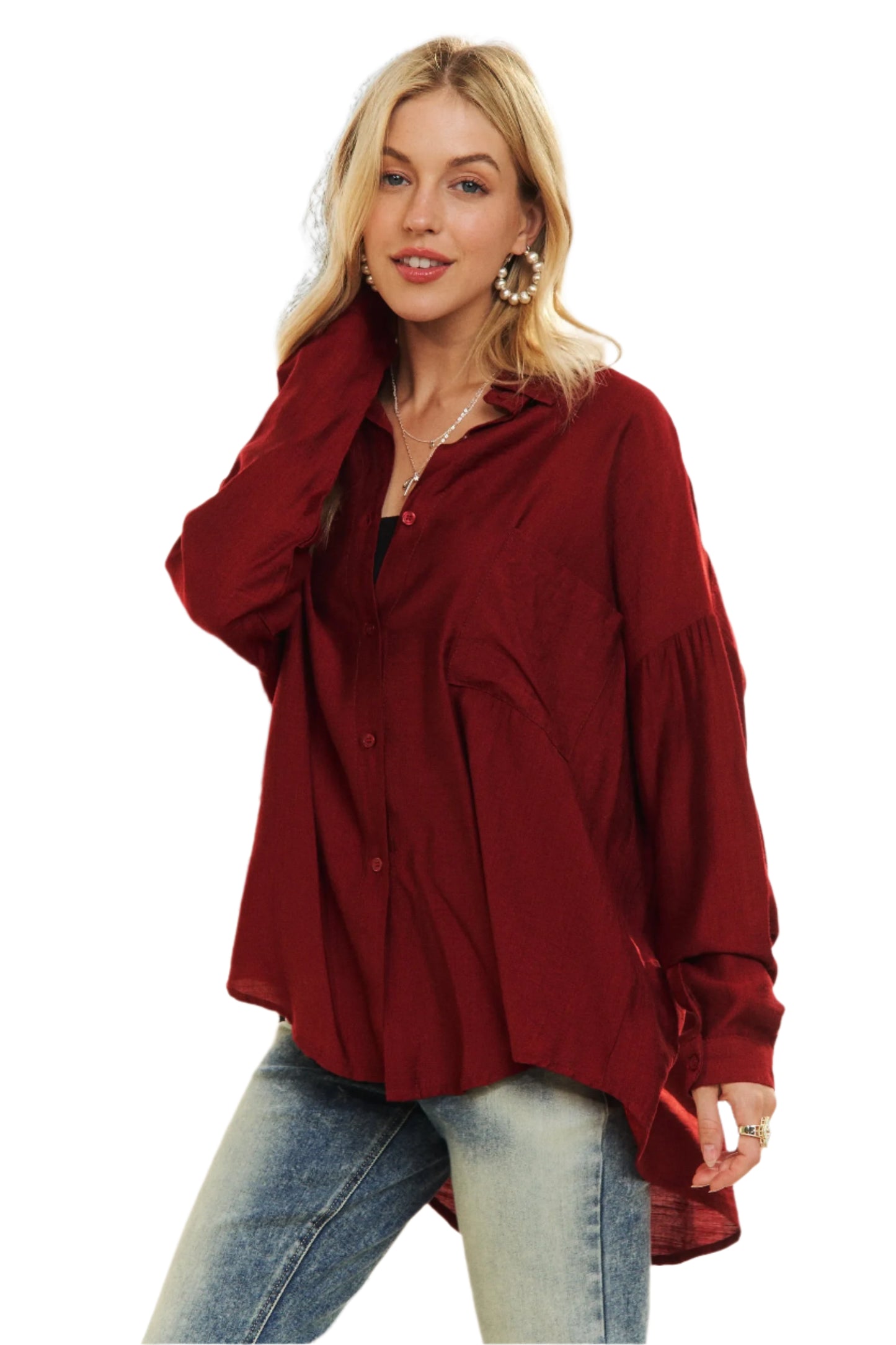 ADORA Button Down Linen Shirt