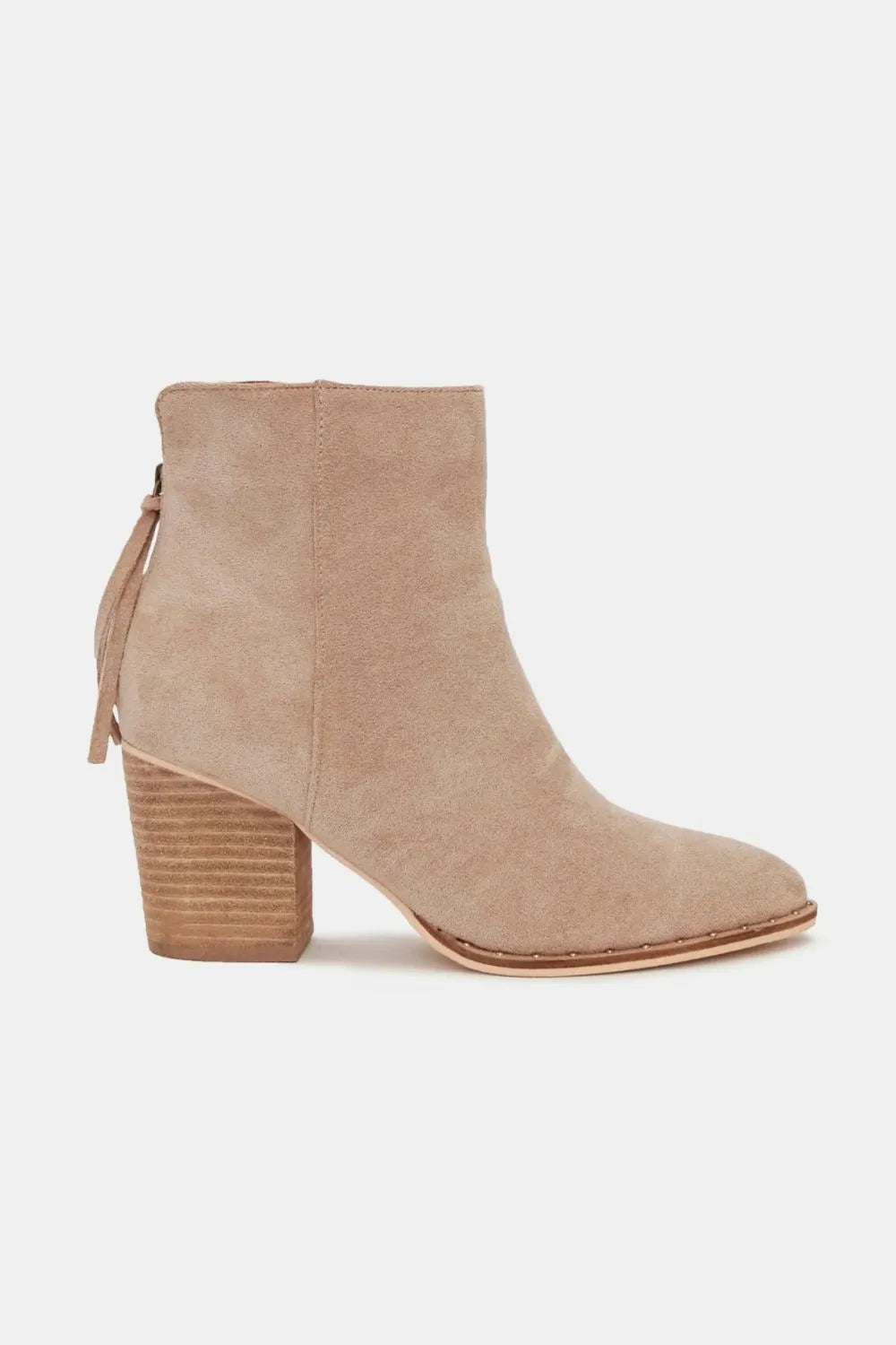Suede Point Toe Ankle Booties – Chic & Versatile Classic Footwear
