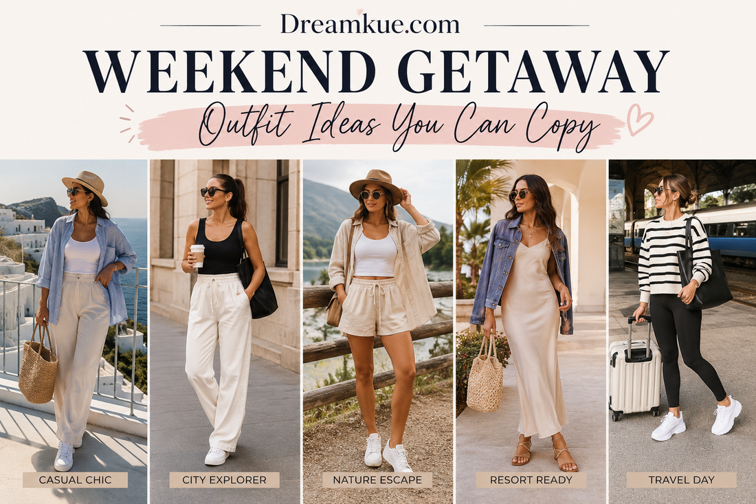 Weekend Getaway Outfit Ideas You Can Copy