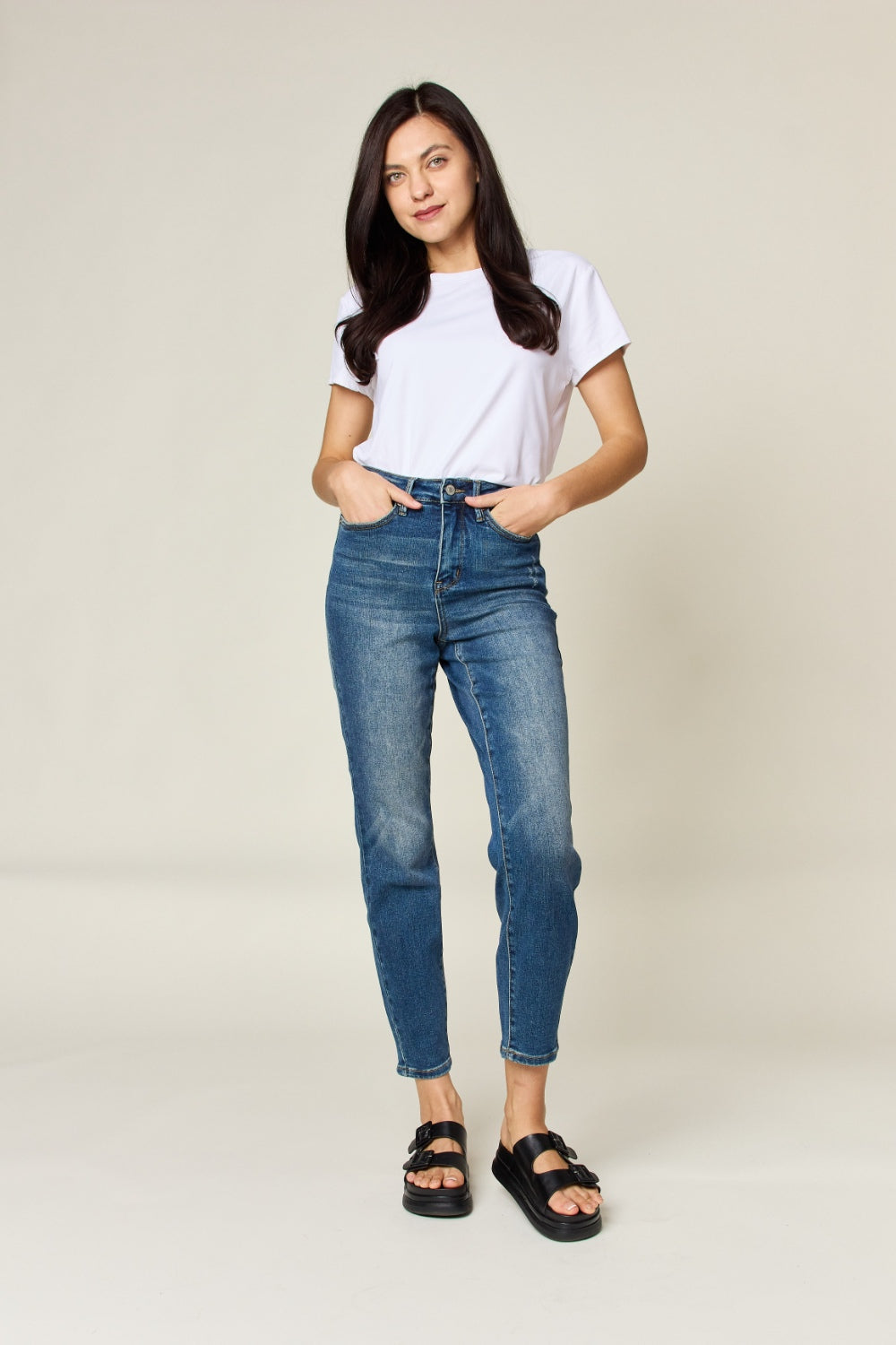 tummy control jeans
