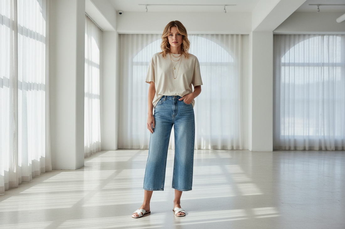5 Fresh Ways to Style High-Rise Jeans This Spring