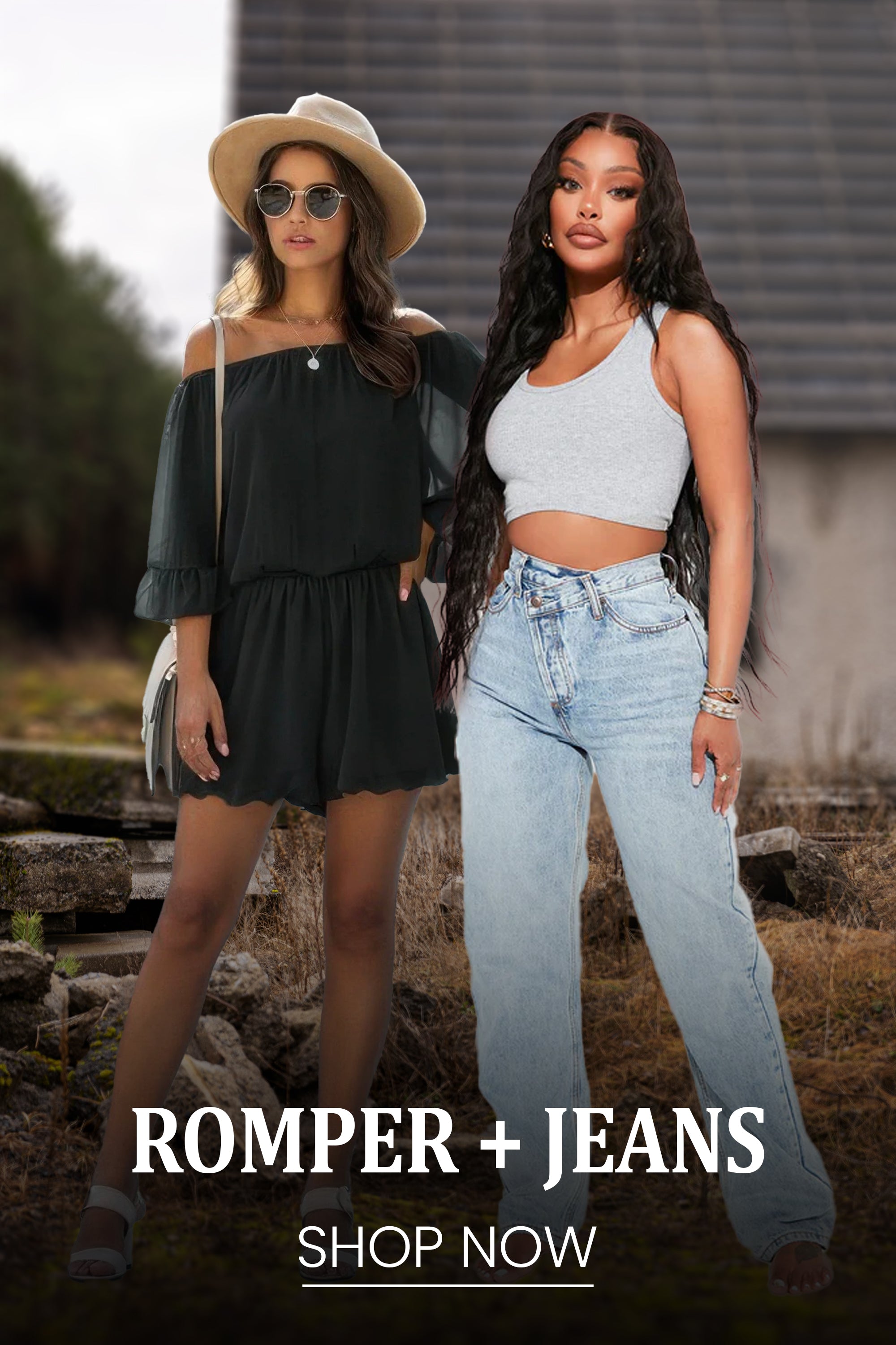 Rompers + Jeans