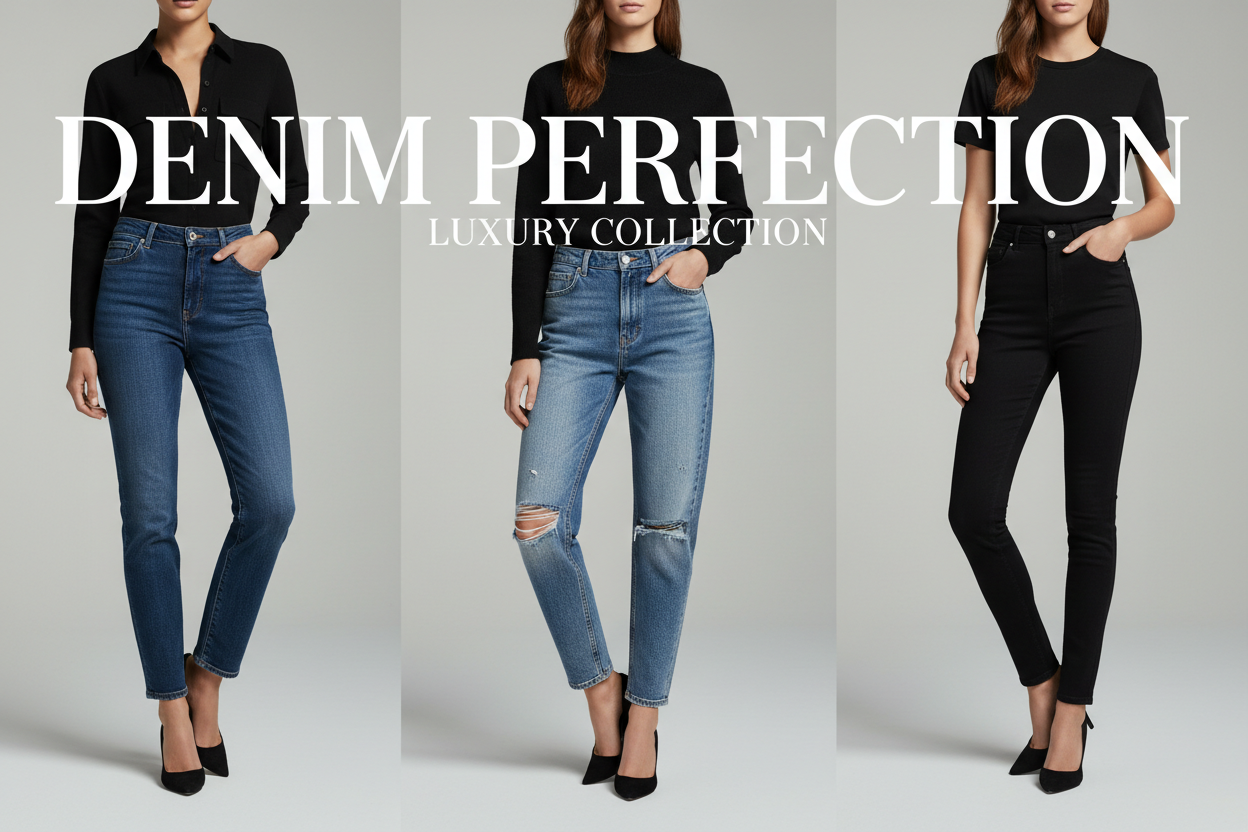 Women's premium denim jeans collection - flawless fits & timeless styles - Dreamkue