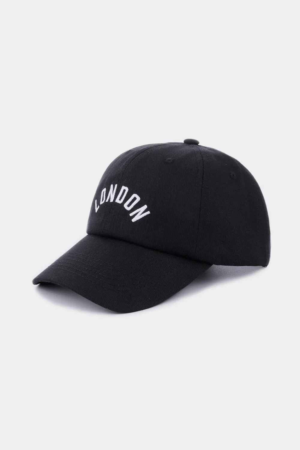 Embroidered City Baseball Cap – Trendy Adjustable Urban Style