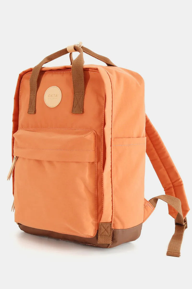 Waterproof Canvas Backpack with Side Pockets – Durable & Stylish