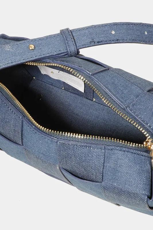 Woven Crossbody Bag with Adjustable Strap | Chic Women’s Shoulder Purse