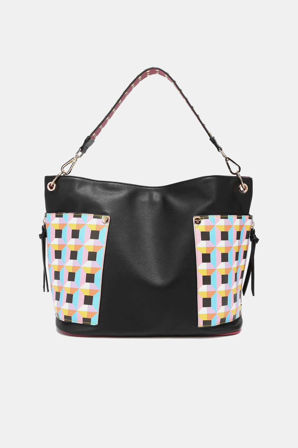Nicole Lee 3-Piece Bag Set – Shoulder, Crossbody & Heart Coin Pouch