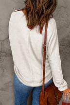 Classic Round Neck Long Sleeve T-Shirt – Everyday Essential