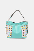 Nicole Lee 3-Piece Bag Set – Shoulder, Crossbody & Heart Coin Pouch