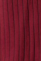 Ribbed Round Neck Slit Top – Chic, Comfy & Flattering