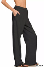 Zenana Fleece Sweatpants with Pockets – Cozy Everyday Loungewear