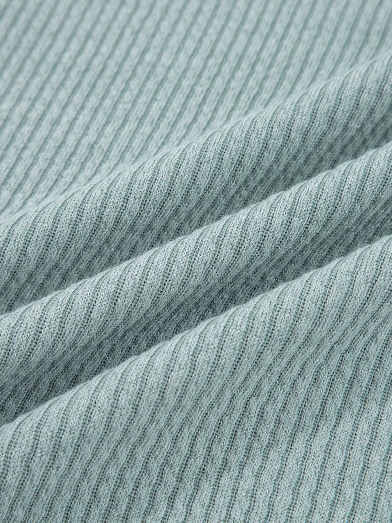 Ribbed Drop Shoulder Knit Hoodie – Cozy Casual Pullover