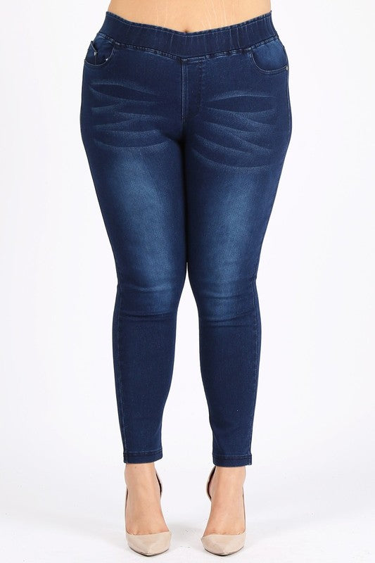 Bagel Super Plus Size Jeggings – Comfy Stretch Fit in 4X–6X Sizes