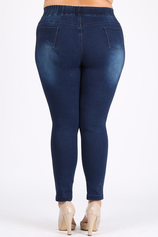 Bagel Super Plus Size Jeggings – Comfy Stretch Fit in 4X–6X Sizes