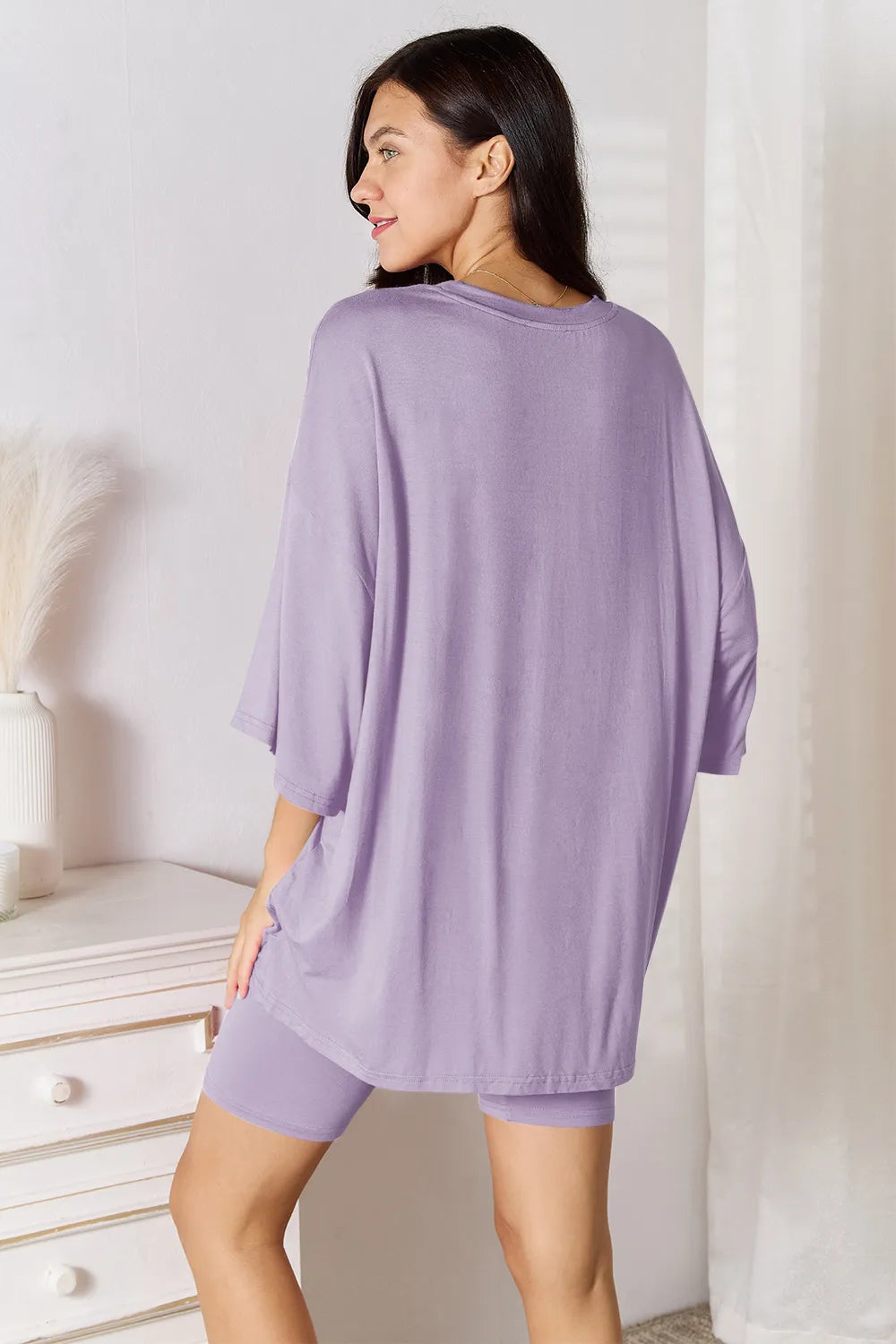 3/4 Sleeve Top & Shorts Set – Stylish, Comfy & Versatile