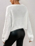 Open Front Long Sleeve Cardigan – Cozy Casual Layering Piece