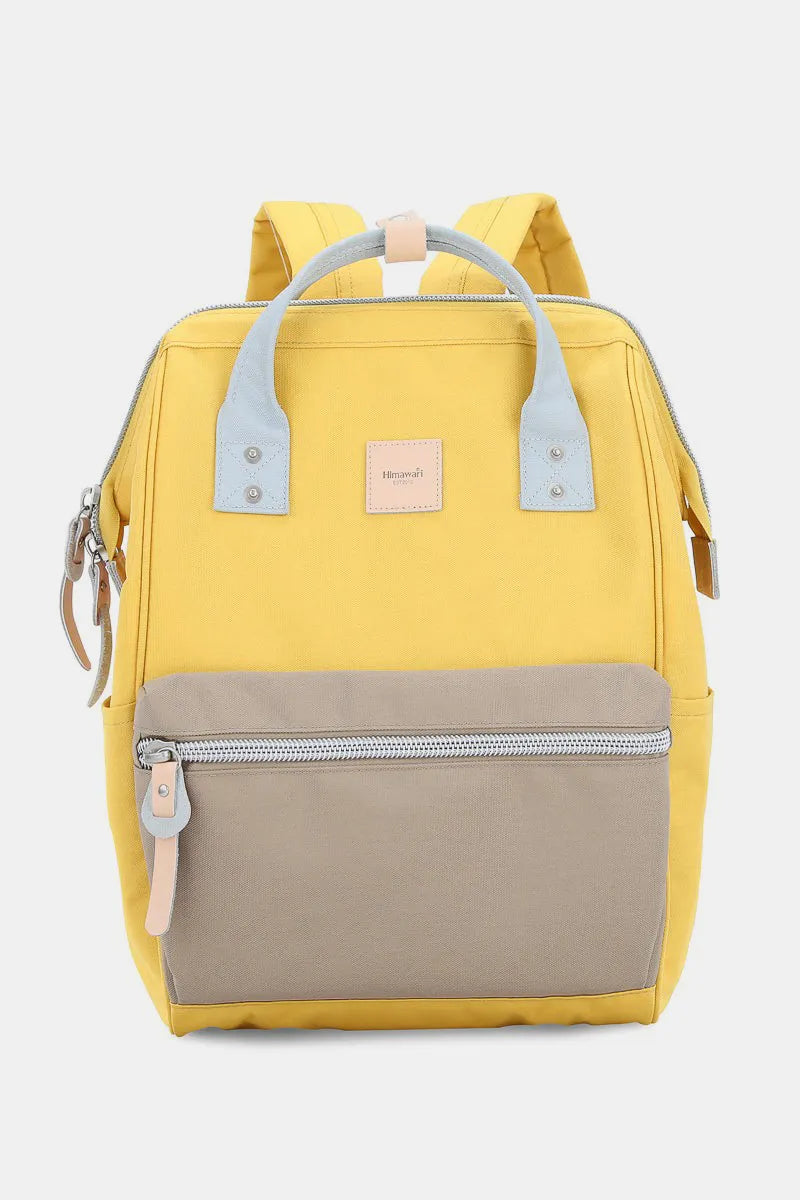 Water-Resistant Canvas Backpack with Side Pockets Adventure Ready