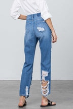 Insane Gene High Rise Straight Jeans – Classic Fit with Modern Style