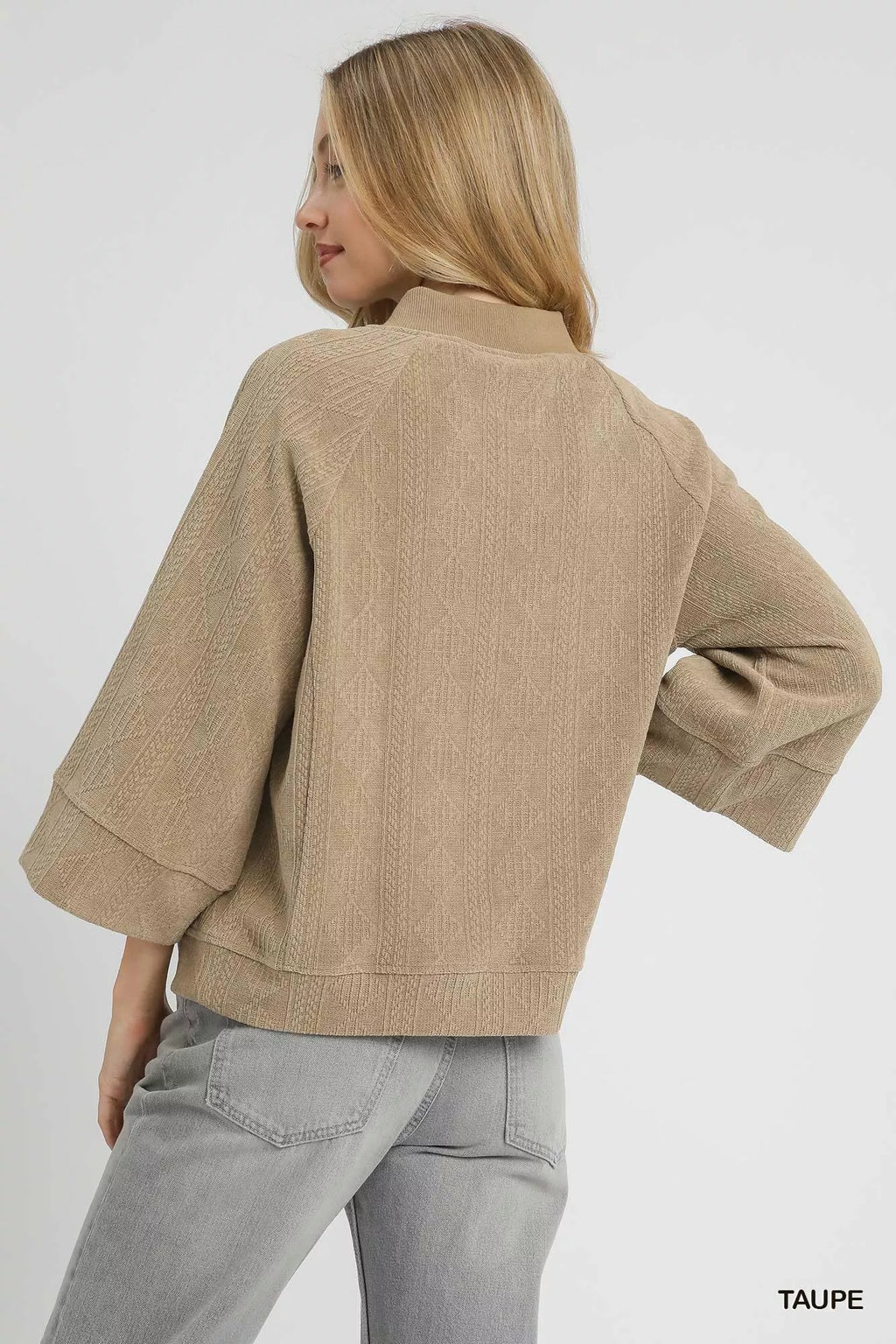 Textured Knit V-Neck Top – Classic, Versatile & Flattering Style