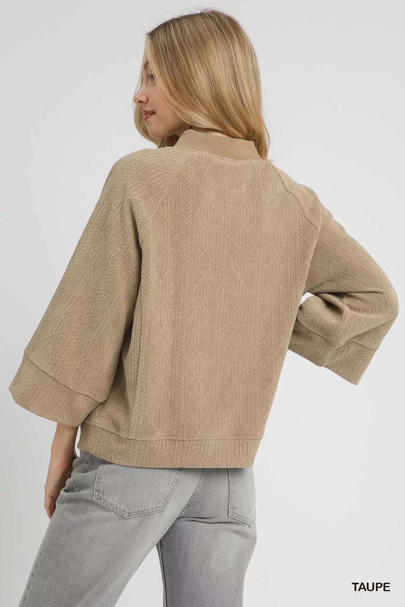 Textured Knit V-Neck Top – Classic, Versatile & Flattering Style
