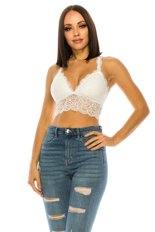 Annva USA Lace Crop Top – Elegant, Flirty & Feminine Style