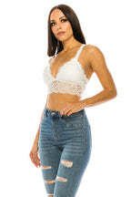 Annva USA Lace Crop Top – Elegant, Flirty & Feminine Style