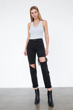 Insane Gene High Rise Straight Jeans – Flattering Classic Denim Fit