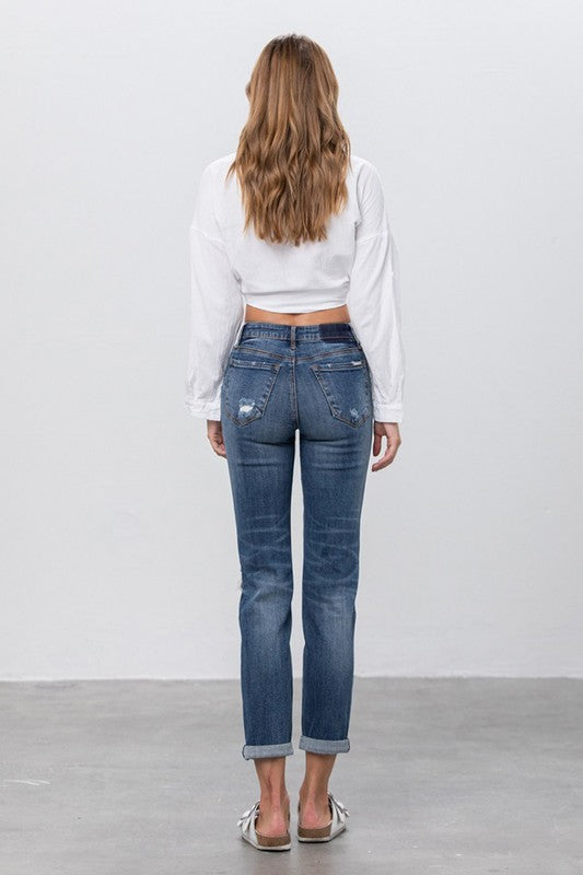 Insane Gene Mid Rise Slim Boyfriend Jeans – Relaxed Modern Fit