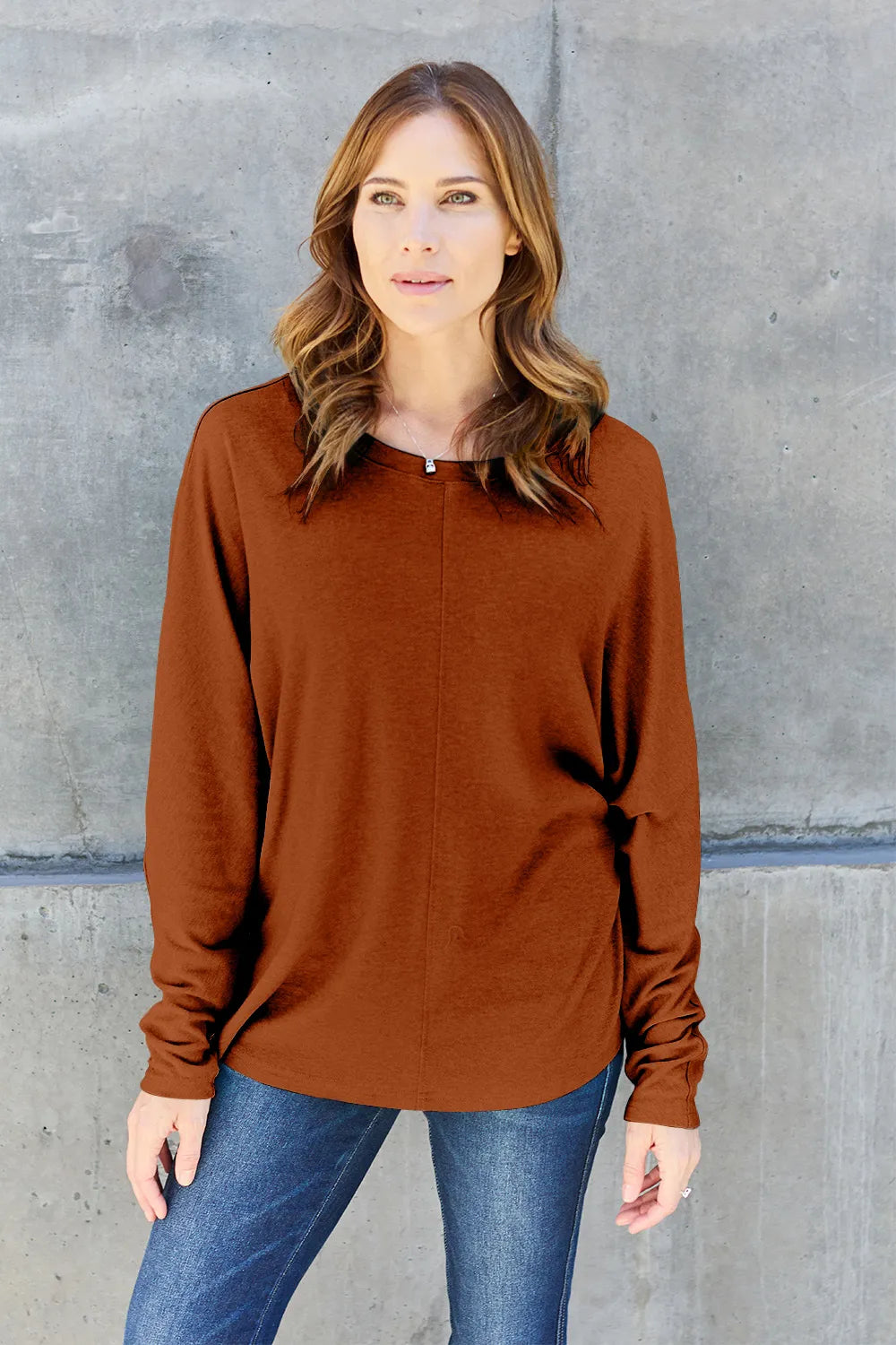 Classic Round Neck Long Sleeve T-Shirt – Everyday Essential