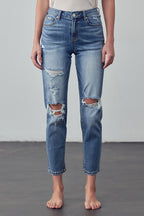 Insane Gene High Rise Girlfriend Jeans – Relaxed Flattering Fit