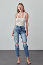 Insane Gene High Rise Girlfriend Jeans – Relaxed Flattering Fit
