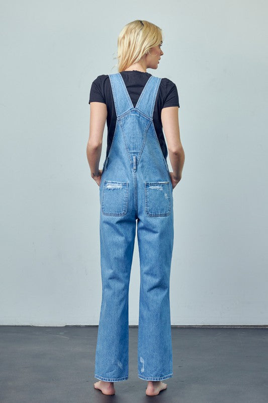 Insane Gene Boyish Overalls – Casual Denim with Effortless Style