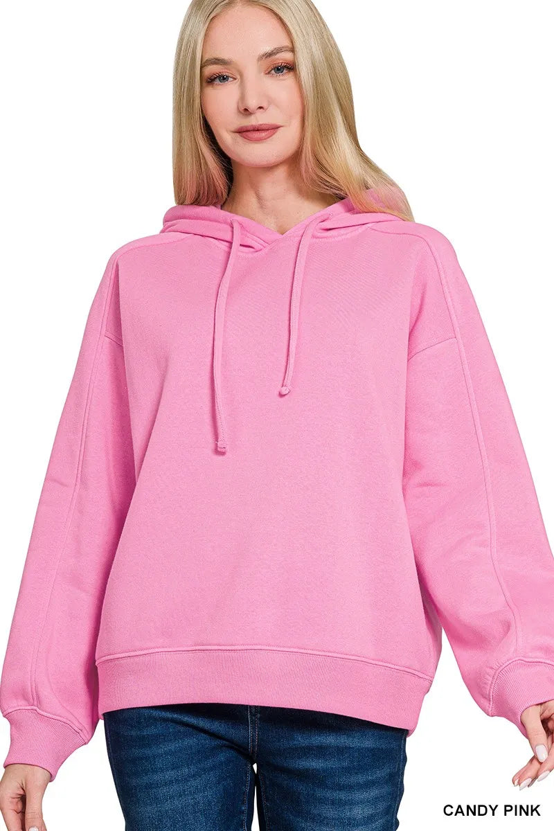 Zenana Oversized Pullover Hoodie – Cozy Relaxed Everyday Style