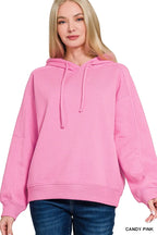Zenana Oversized Pullover Hoodie – Cozy Relaxed Everyday Style