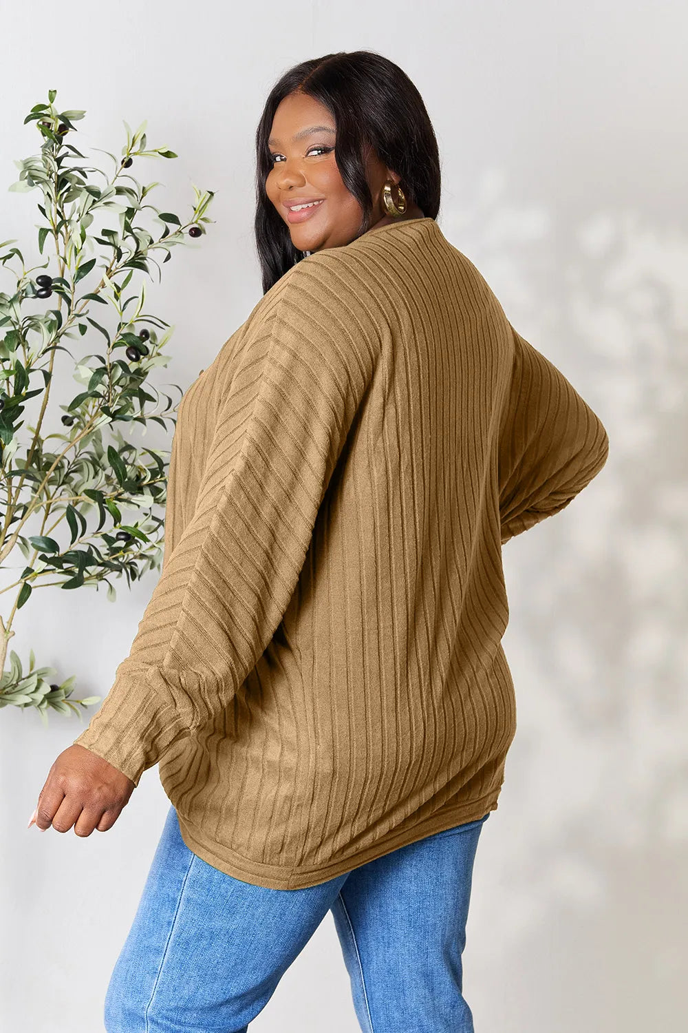 Ribbed Cocoon Cardigan – Cozy, Stylish & Effortless Layering
