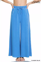 Zenana French Terry Pigment Dye Pants – Vintage Relaxed Comfort