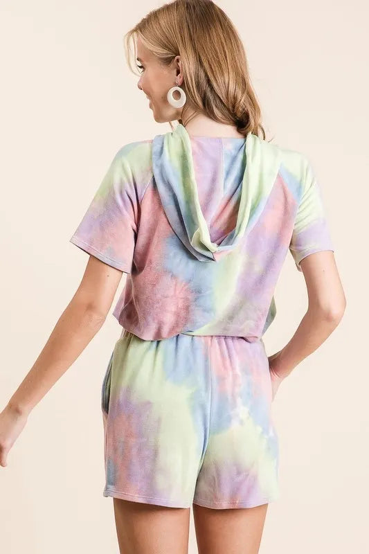Tie-Dye French Terry Shorts – Comfy, Trendy & Casual-Chic Style
