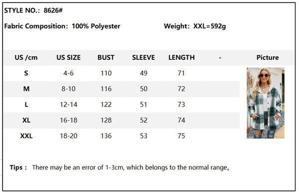 Annva USA Women’s Hooded Shacket – Cozy Long Sleeve Layered Style