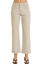 Tummy Control Mid Rise Ankle Straight Jeans | Flattering Everyday Fit