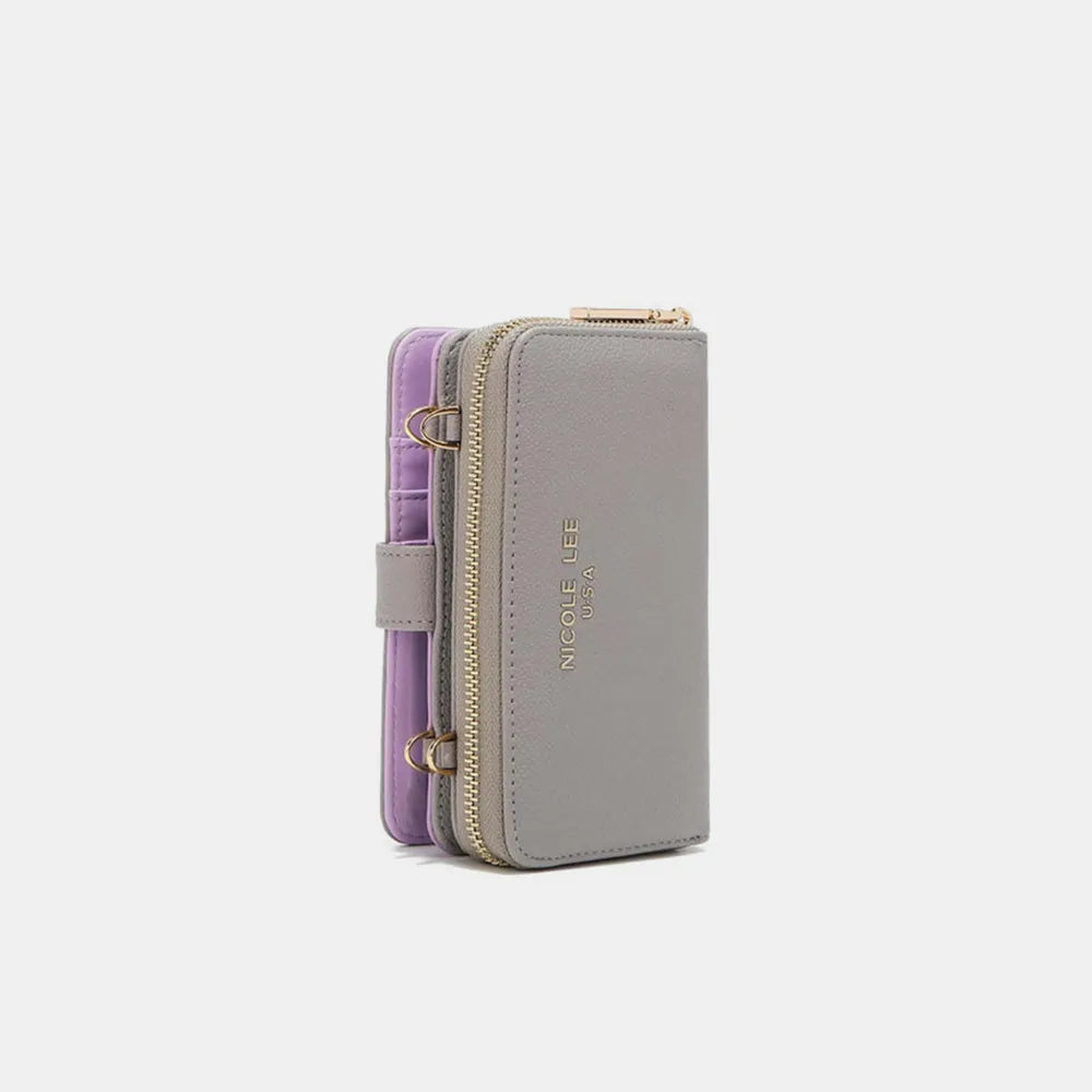 Nicole Lee 2-Piece Phone Case & Crossbody Wallet – Versatile & Chic
