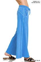 Zenana French Terry Pigment Dye Pants – Vintage Relaxed Comfort