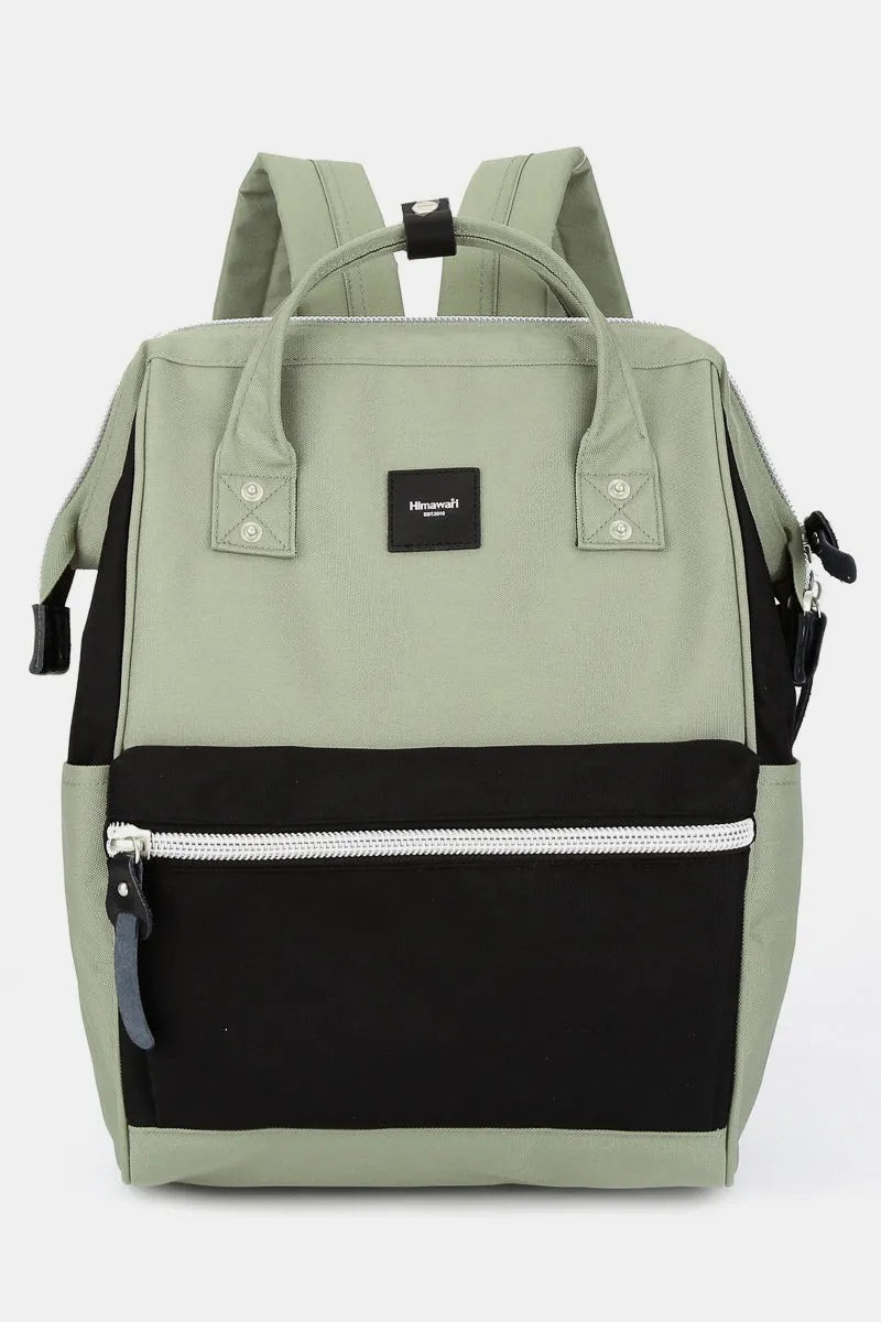 Water-Resistant Canvas Backpack with Side Pockets Adventure Ready