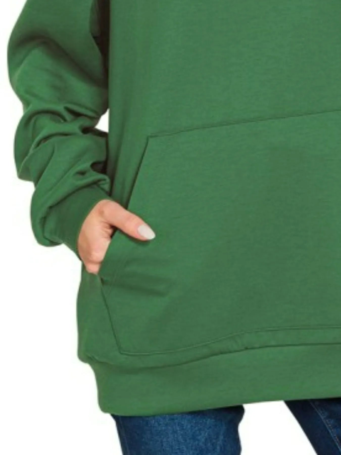 Oversized Scuba Hoodie – Cozy Loungewear with Kangaroo Pocket