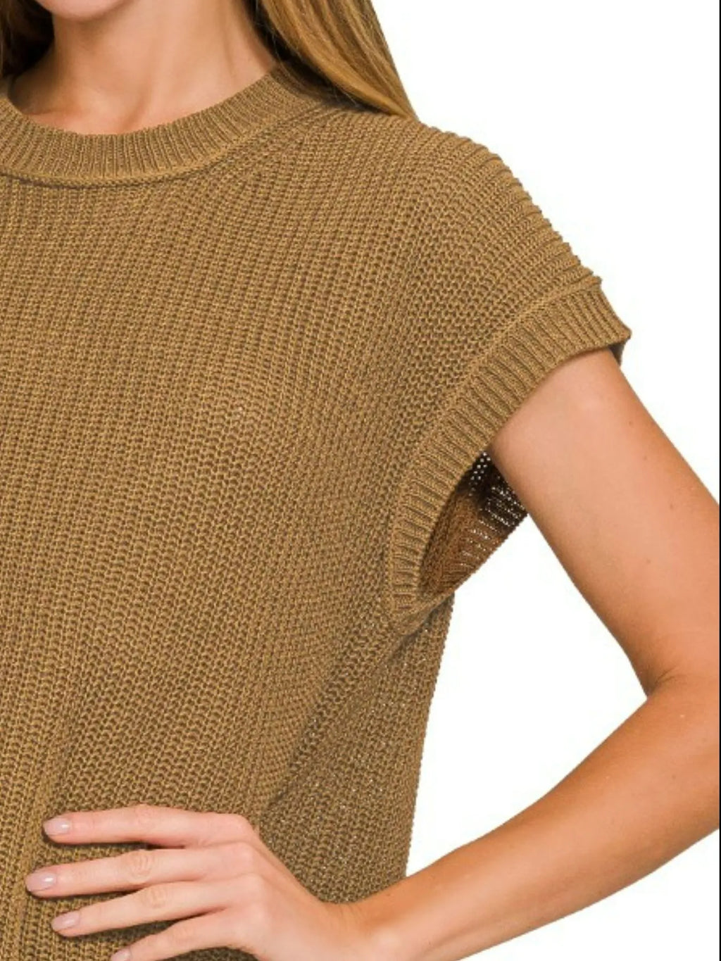 Oversized Crew Neck Sweater – Cozy Relaxed Fit for Effortless Style