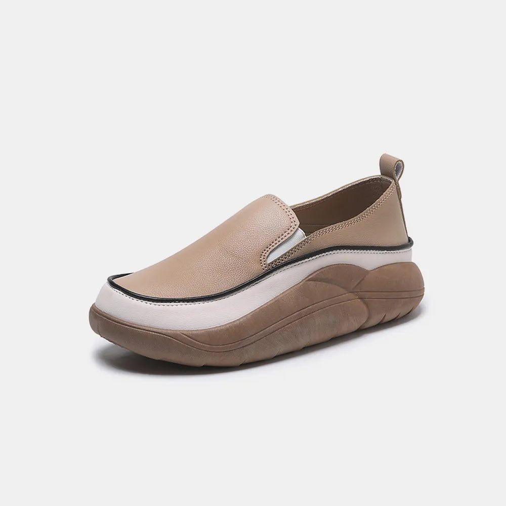 Dreamkue Chunky Slip-On Shoes – Trendy Casual Women’s Footwear