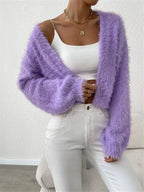 Open Front Long Sleeve Cardigan – Cozy Casual Layering Piece