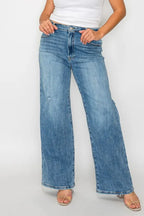 High Rise Wide Leg Jeans – Flattering, Vintage & Plus-Size Friendly