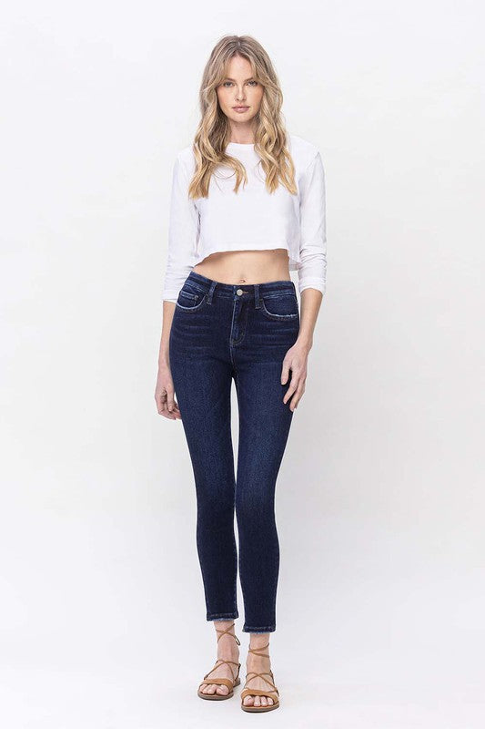 Vervet by Flying Monkey High Rise Ankle Skinny Jeans