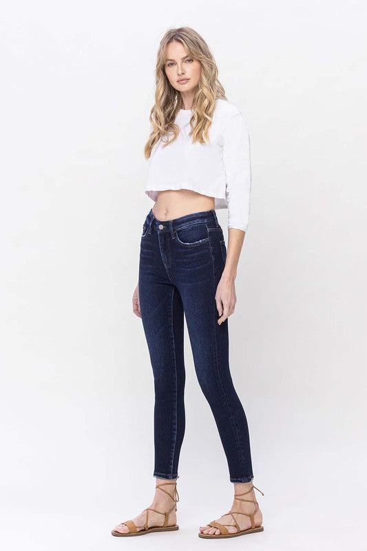 Vervet by Flying Monkey High Rise Ankle Skinny Jeans
