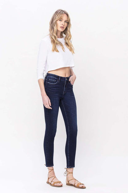 Vervet by Flying Monkey High Rise Ankle Skinny Jeans